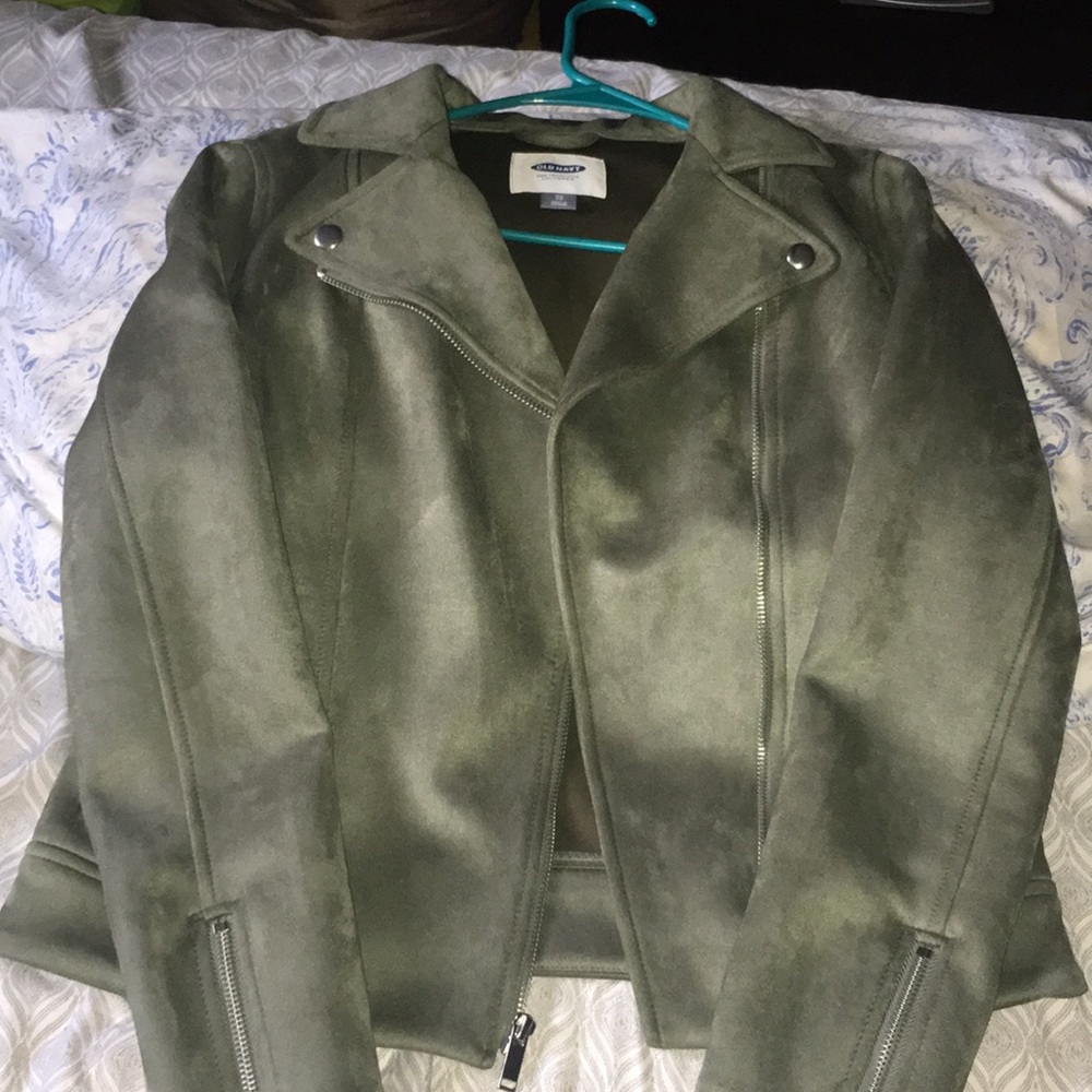 Fennel seed moto jacket